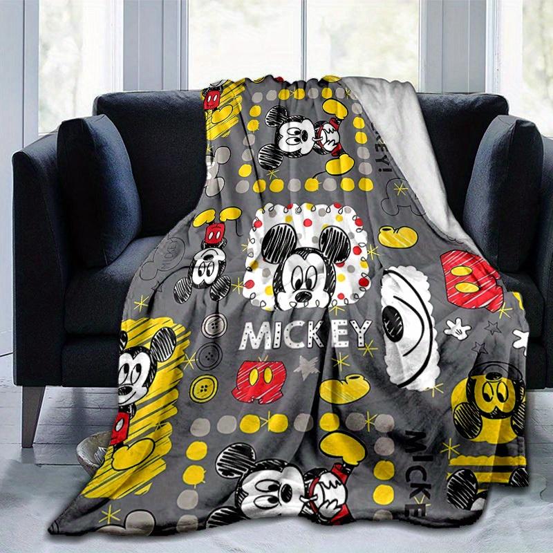 1pc, Cozy Mickey Mouse Home Decor Blanket: Perfect Gift for Bedroom, Living Room, Travel, Camping, Car