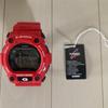 Used CASIO G-SHOCK G-LIDE Watch Red