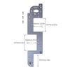 ARC Grooving Auxiliary Tool Wood Grooving and Shaping Portable Wood Grooving Guide for Door Wardrobe Cabinet Kitchen Closet
