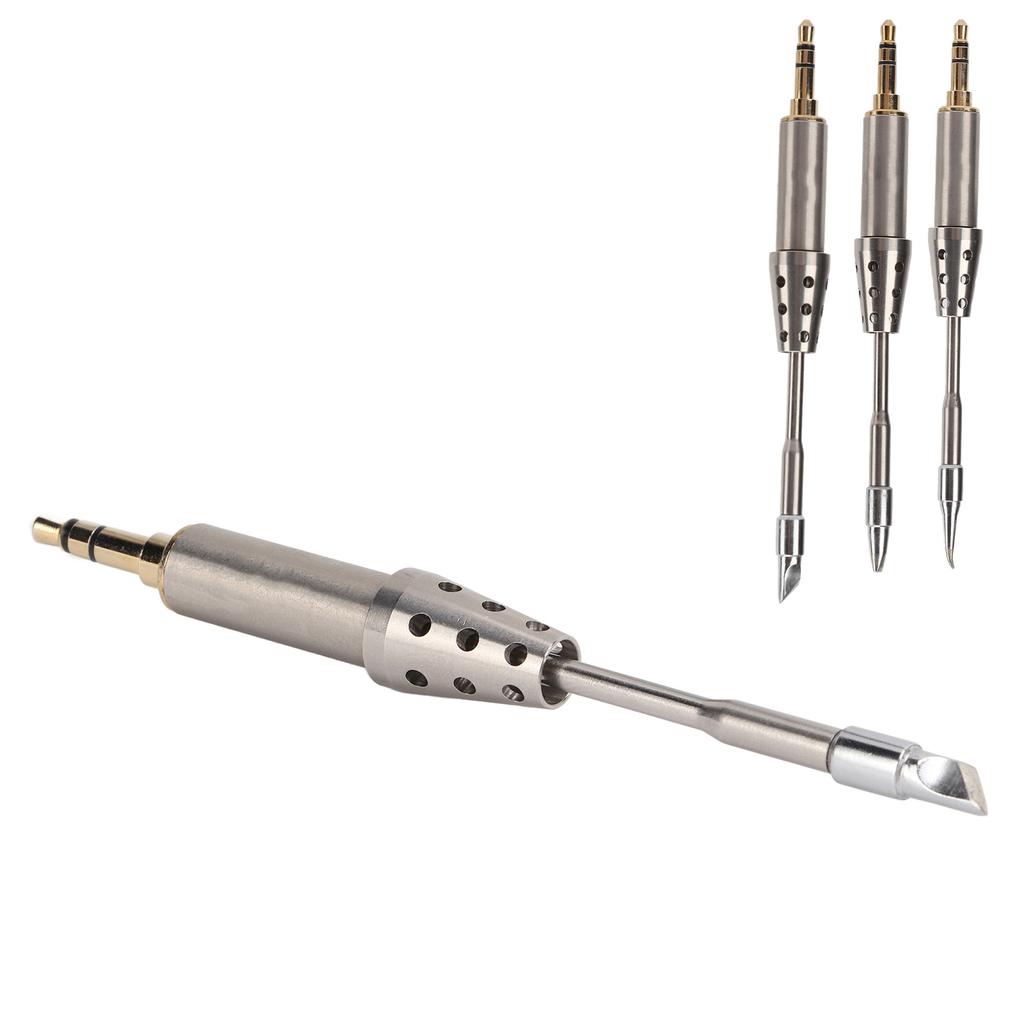 Soldering Head 300℃-360℃ Solder Iron Tip Internal Heating Aluminum Alloy for TS80 Model for Electric Welding for Industry