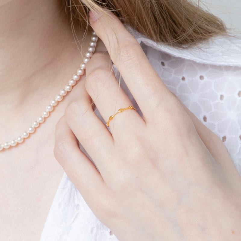 

LILYKORI Silver Highend Mini Ring Gold