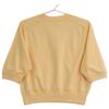 AURALEE [Ron Herman Exclusive] 24 Stainless Steel Yellow Elastic High Gauge Half Sleeve Sweatshirt Tops 1 yellowUsed