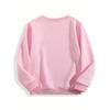 Kids Crewneck Sweatshirt, Baseball Style Number 4 Print, Sport Lovers Daily Casual Pullover