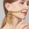 Vintage Boho Tassel Earrings and Necklace Set Ethnic Geometric Jewelry Wholesale