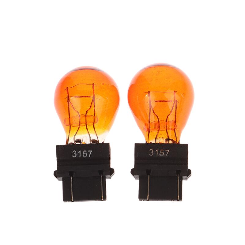2Pcs 3157 DC12V 21/5W Car Brake Light Bulbs Halogen Lamp Quartz Glass Turn Signal Light Brake Lights Reverse Lamp Bulbs 7
