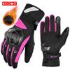 Windproof Waterproof Motorcycle Gloves Winter Riding Skiing Outdoor Use Warm Thick Insulated Unisex