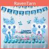Vibrant Blue's Clues Kids Themed Birthday Party Decor Set With Happy Birthday Banner And Balloons