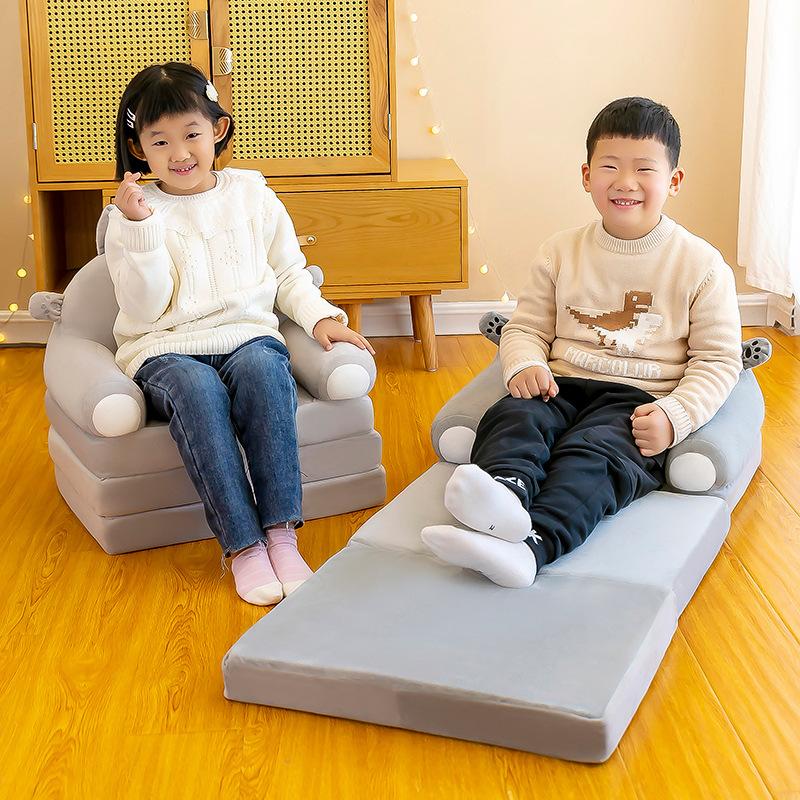 Three-Layer Children'S Folding Small Sofa, Kindergarten Baby Activity Gifts, Multi-Functional Creative Lunch Break Cartoon Sofa