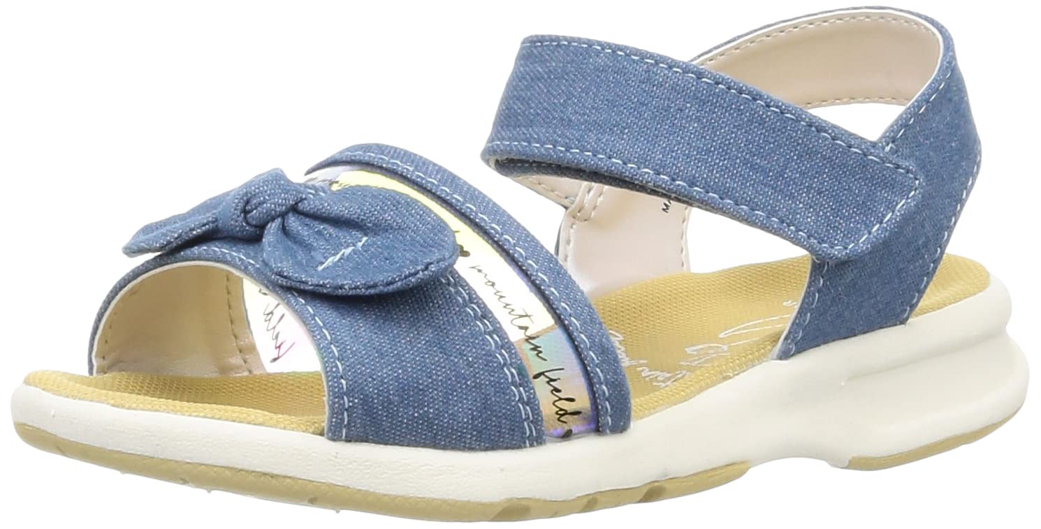 

Moonstar MF S009C 2E Girls Sandals, Sax, 17.0 cm,