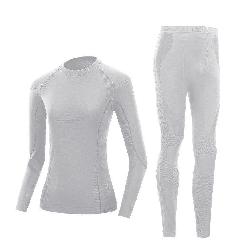 Pelliot Women s Winter Ski Thermal Base Layer Set M