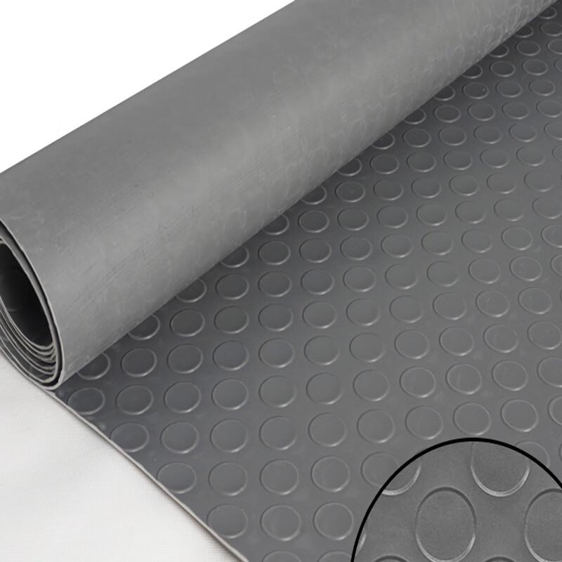 Durable PVC Anti-Slip Floor Mat with Coin Pattern 15x2m