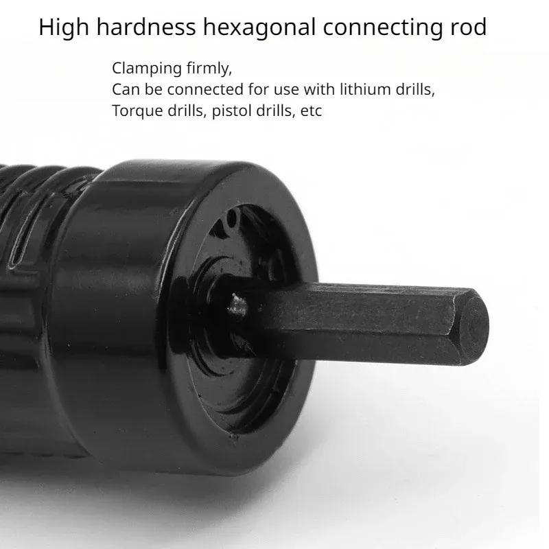 Electric Rivet Gun Conversion Joint Multi Specification Guide Nozzle Willow Gun Core Pulling Rivet Gun Electric Conversion Joint
