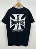 Tricou Unisex Bărbați Vintage West Coast Choppers Negru Spălat Paul Walker Mărime XL