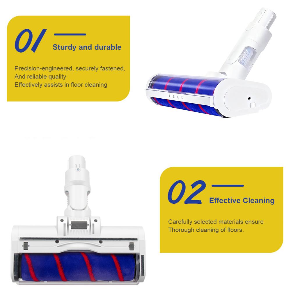 Vacuum Cleaner Floor Brush V8/V9B/V10/V11 Models Durable Narrow Spacing Floor Brush Compatible with Dreame and Xiaomi