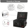 2 Pack Wine Glass Storage Box with Dividers, Stemware Storage Containers for Packing and Moving, China Storage Containers Box for 12 Crystal