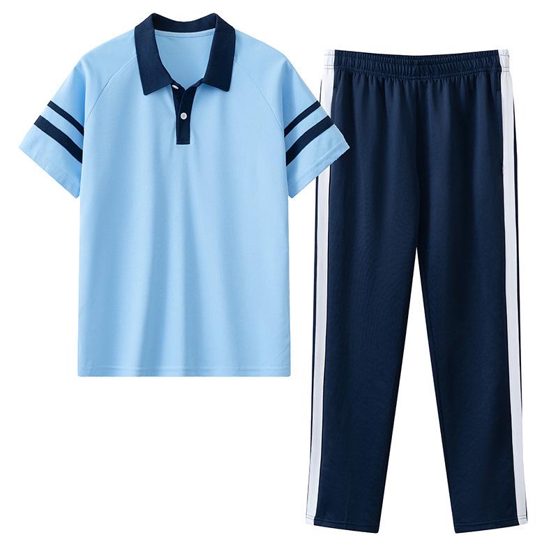 Summer Junior & High School Student Sports Uniform Set