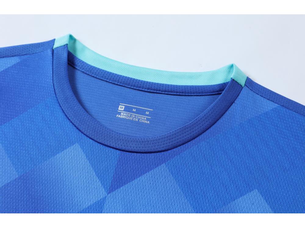 Custom Quick-Dry Football Kits: Heat Transfer Printed Team Jerseys & T-Shirts