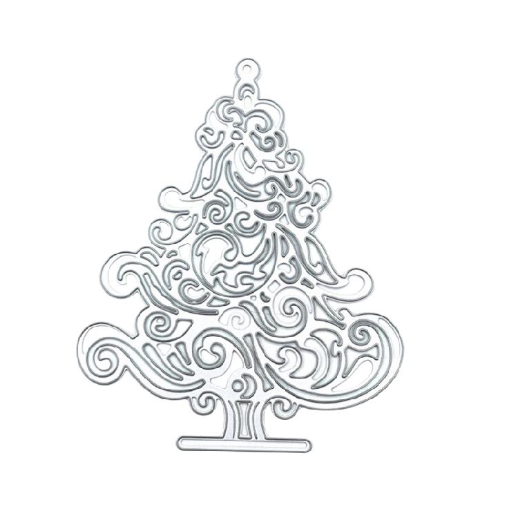 Metall Stanzformen Weihnachtsbaum Prägeschablonen Scrapbooking Papier DIY Vorlagen