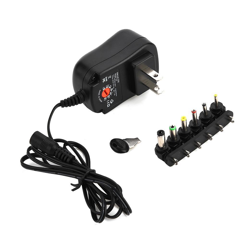 3 12V Adjustable Voltage Power Supply 12W Adapter 1.2A Output