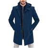 European version of the new woolen men's coat fake two coats order surge hoodie