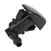 Water Jet Nozzle Washer Nozzle Car 2pcs 95226510 ABS Plastic Black