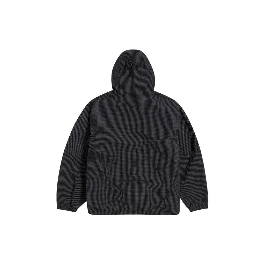 Nike X Off-White Anorak Jacket Black Unisex Streetwear DV4386-010