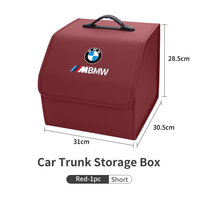 

2025 Hot Car Trunk Storage Box Large Capacity Tools Organizer Case Accessories For BMW Motorsport X1 X3 X5 E39 E46 E90 F20 E60 F