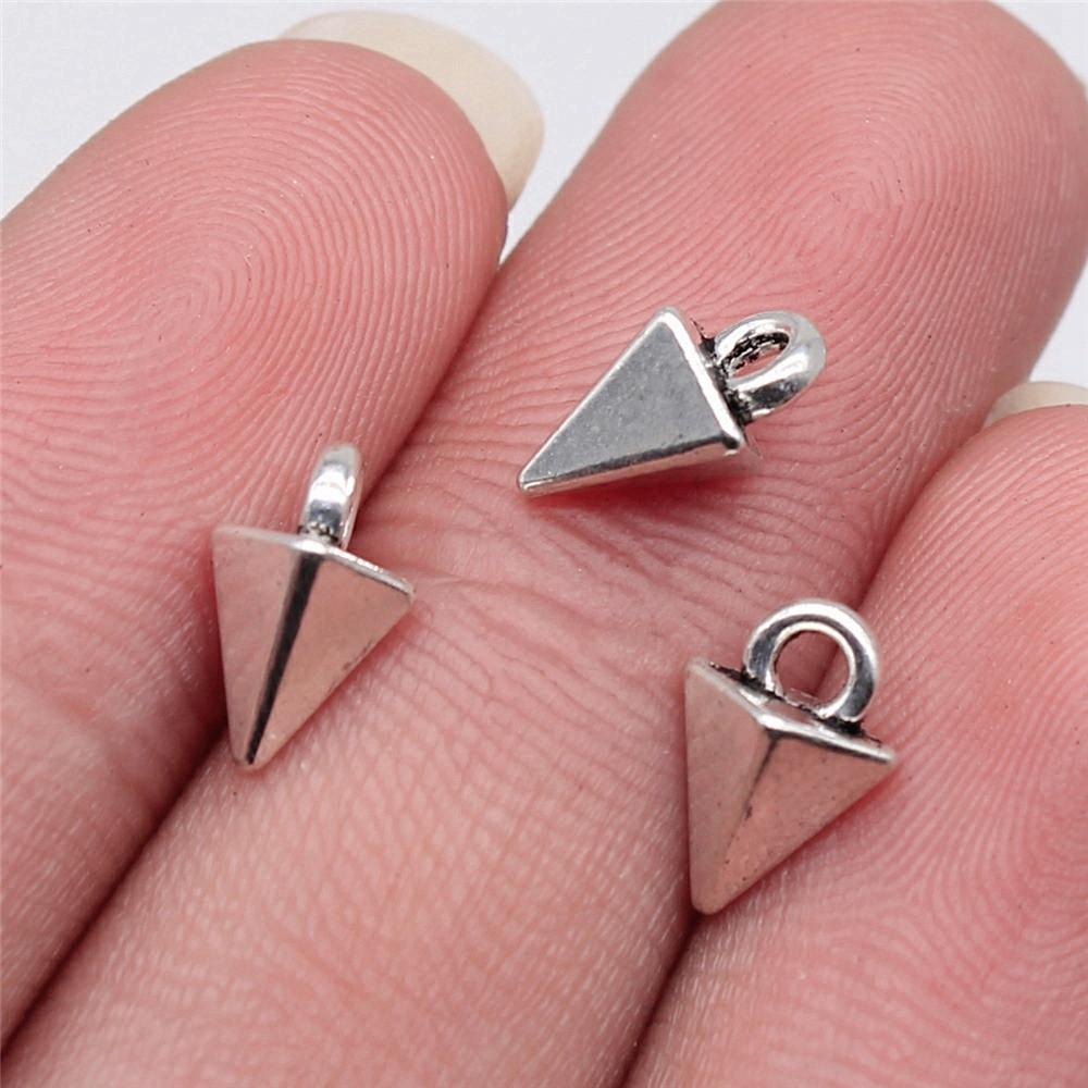 Mărgele cu capăt sertizat și pandantiv conic, accesorii, piese, bijuterii masculine, ornamente estetice masive