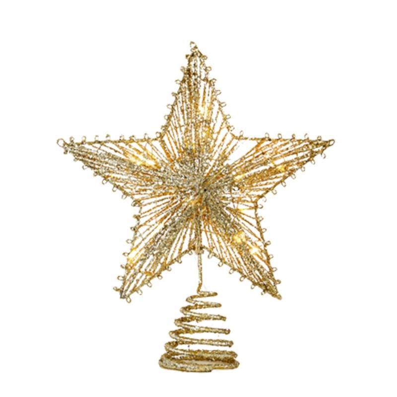 Festive Christmas Tree Star Toppers Perfect Addition To Holiday Decorations