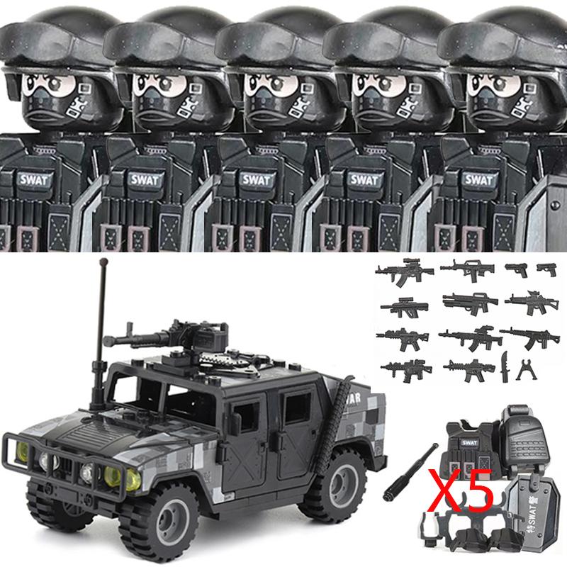 Urban Area High-Quality Police High-Quality Special High-Quality Forces High-Quality Swat High-Quality Figures High-Quality Building High-Quality