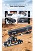1:24 Peterbilt 389 Alloy Semi-Truck Model with Pull-back, Sound, and Light Features
