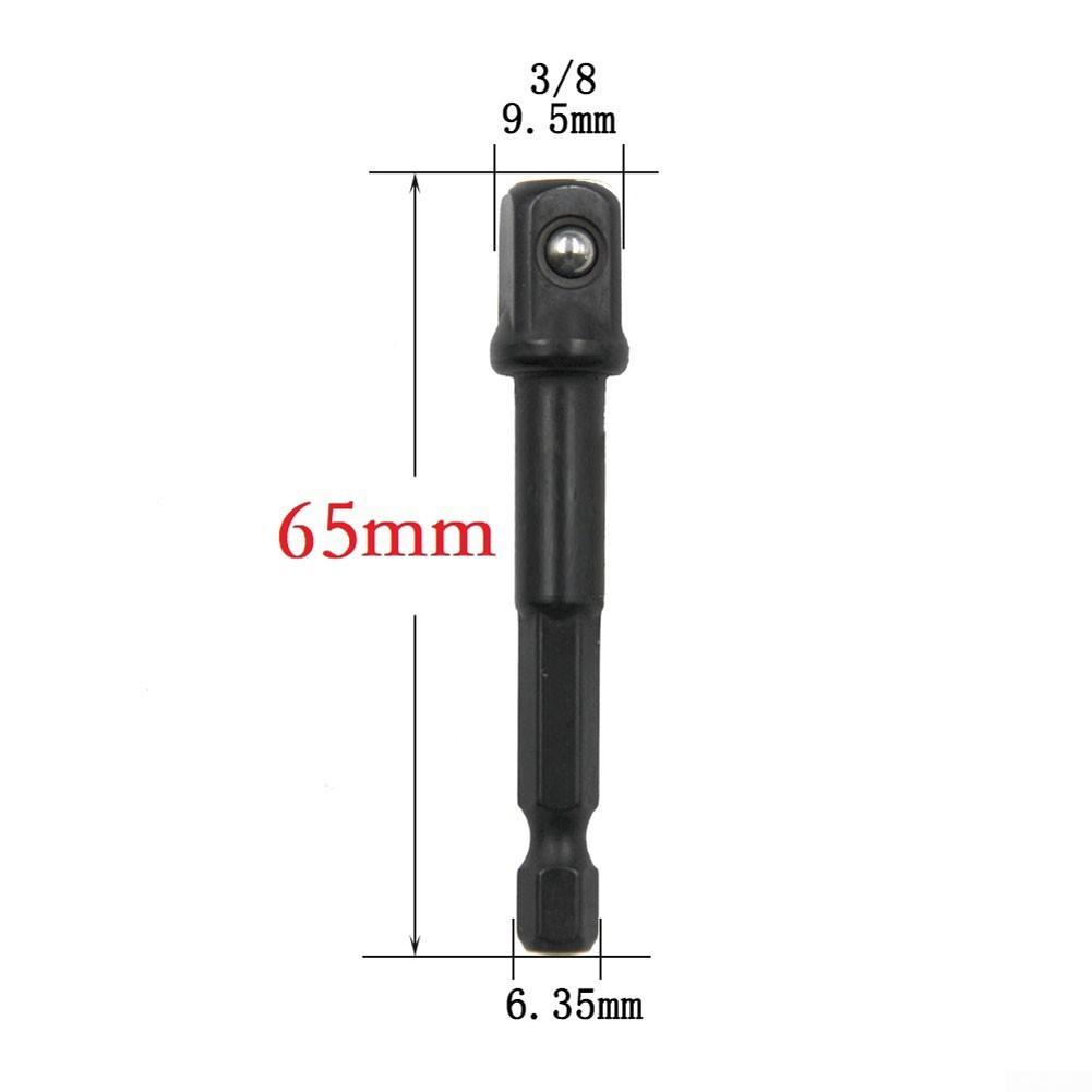 Drills Extension Rod Hex Impact Adapter Square Socket Bit Adapter