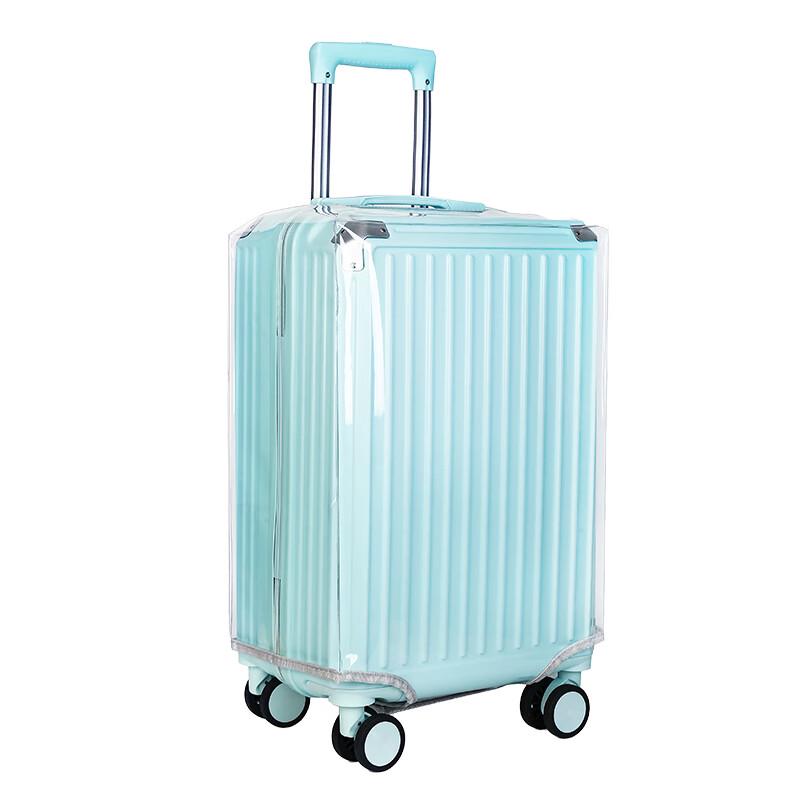 Four Thousand Miles Transparent Luggage Cover