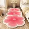 Yousheng Floor Mat Ultrafine Synthetic Fibers Quick Cleaning Maintenance Area Rug Anti-Slip Laminate Grip Soft Low-Velvet Carpet
