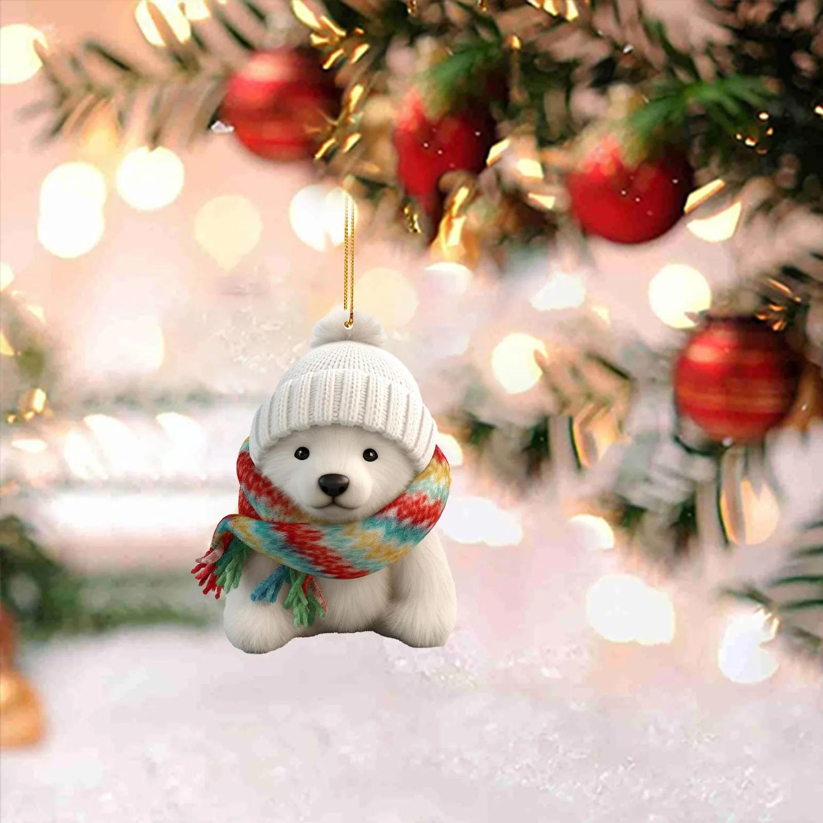 Handmade Christmas Tree Ornament DIY Xmas Hanging Tags New Merry Christmas Present 5