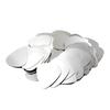 5/18pcs 0.3mm Ultra-Thin Stainless Steel Guitar Picks, Metal Guitar Plectrums for Electric Guitar, Bass, Ukulele YMY
