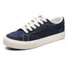 Fashion Mens Cowboy Canvas Shoes Breathable Trend Mens Board Shoes Thick Sole Trend Comfortable Student Skateboard Trainers Footwear