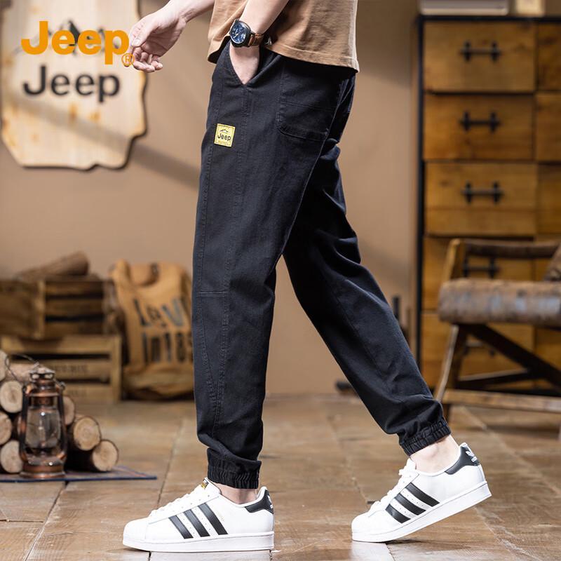 

JEEP Men s Elastic Drawstring Jogger Pants 3XL