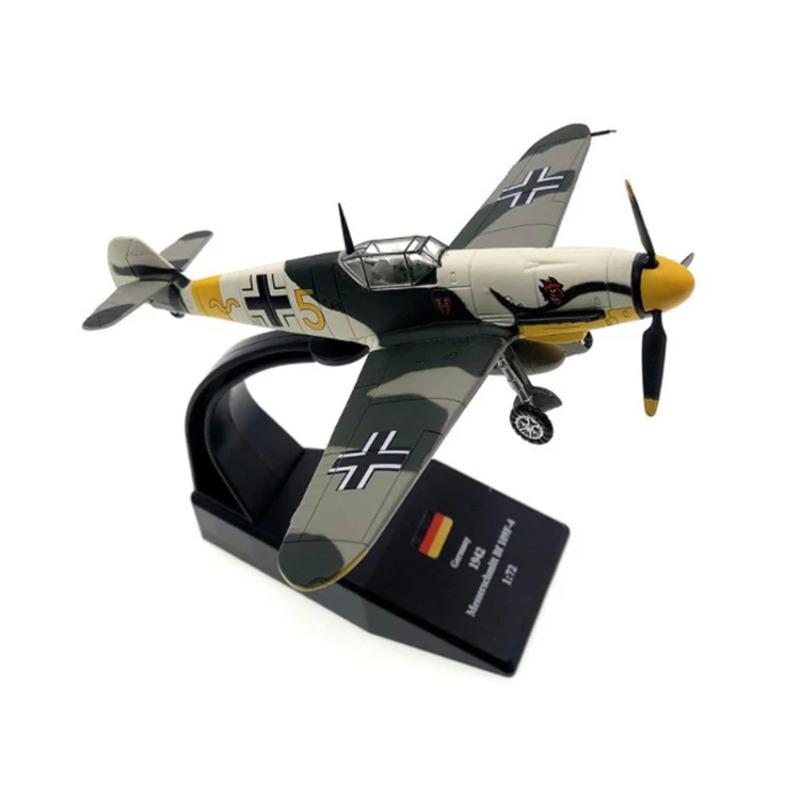 1/72 Scale Diecast Alloy Model German Fighter War Thunder BF109 Military Missile Bomber BF-109 Collect Gifts
