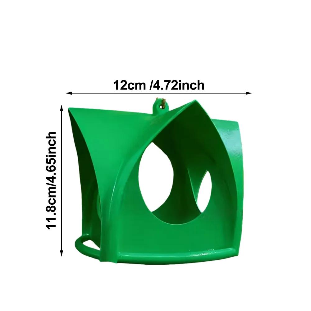 

Practical Bird Feeder: Attract And Nourish Your Feathered Friends Bird Feeders Bird Feeder Hanging Outdoor Garden зелёный