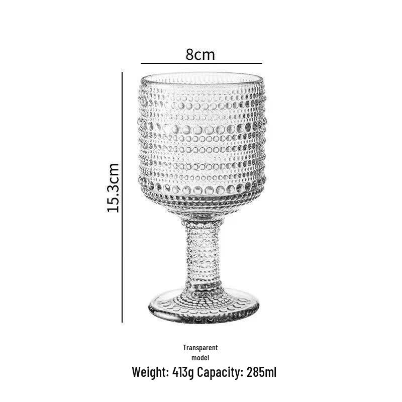 Pineapple Pattern Universal Drinking Glass Set