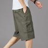 Big Size Men's Sports Casual Shorts Fashion Loose Straight Cargo Shorts Cotton Comfortable Beach Running Short Pants