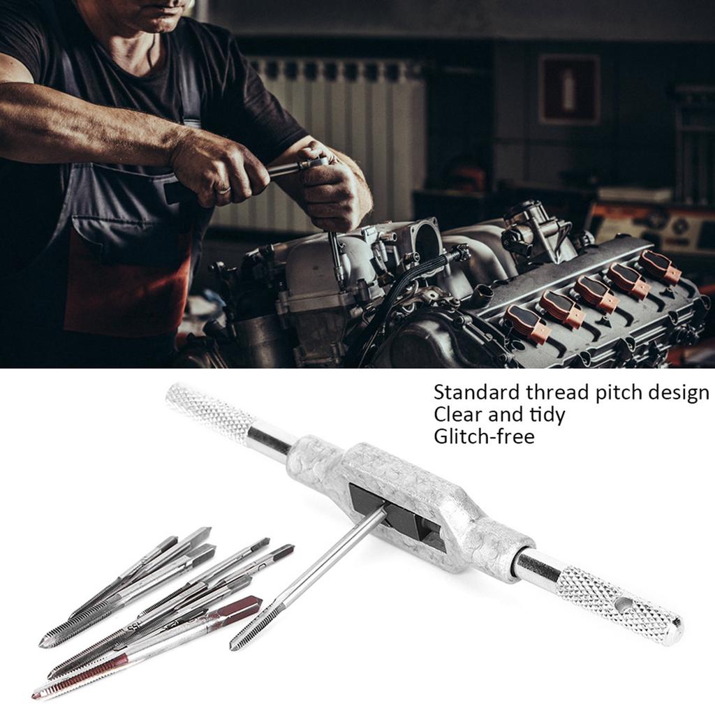 Mini Screw Tap Set Tapping Tool Screw Machine Accessory High-Speed Steel M1 M3.5 Hand Tool Accessories Mini Tap Screw Tap