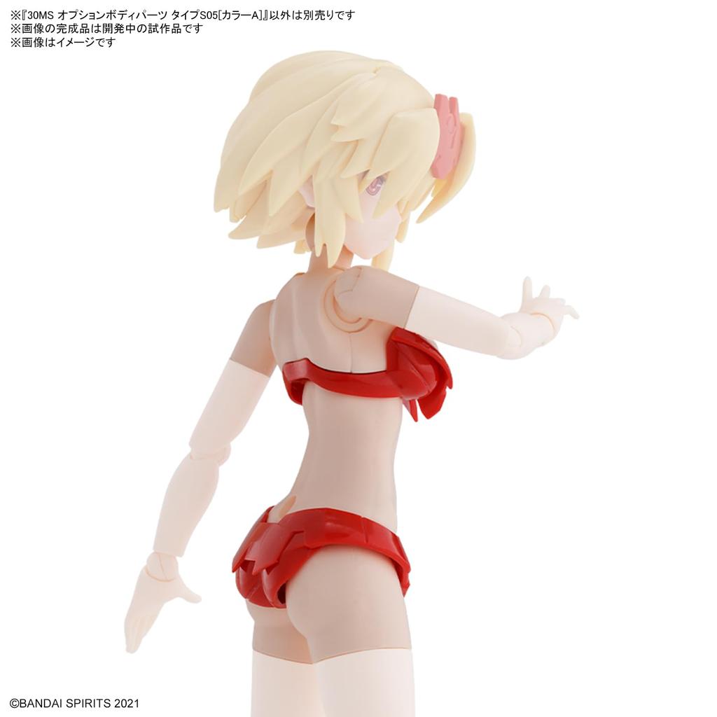 BANDAI SPIRITS 30MS Optionale Körperteile Typ S05 [Farbe A] Farbcodierter Kunststoffmodellbausatz