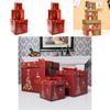 Large Premium 3pcs Christmas Gift Box With Lid  Ribbon Xmas Present Box Square