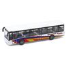Alloy Mini Simulation Pull Back Car Bus Model Desktop Decor Kids Collectible Toy