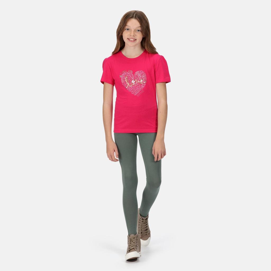 Regatta Childrens/Kids Bosley V Heart T-Shirt