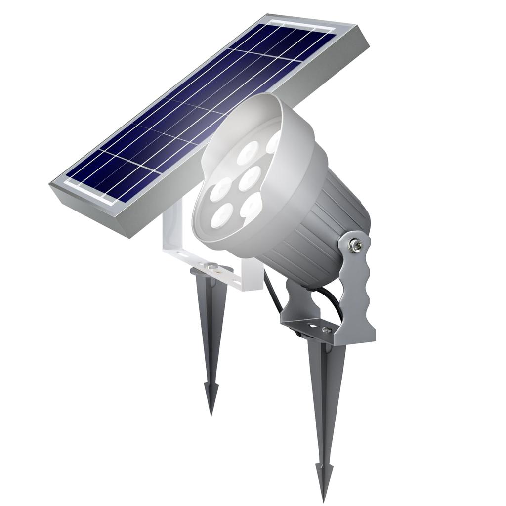 Ofuray Solar Brightest Garden 5200mAh Large Up to 15 Hours of Powerful Outdoor Solar Separate Aluminum Alloy IP67 Adjustable Beam Lights Up and