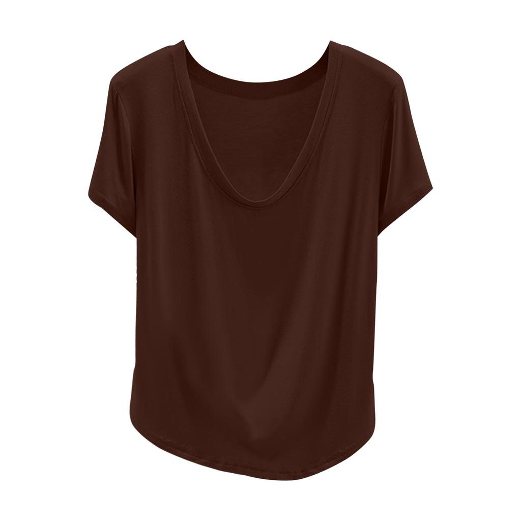 Women's Summer V-neck Thin Color Loose Inner Top Outer Sleeveless Bottom Shirt Tank Top