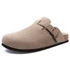 Fashion Crestar Mules Cork Clogs Slippers for Women Fashion High Quality Muller Shoes With Arch Support Soft Footbed Suede Beach Slides
